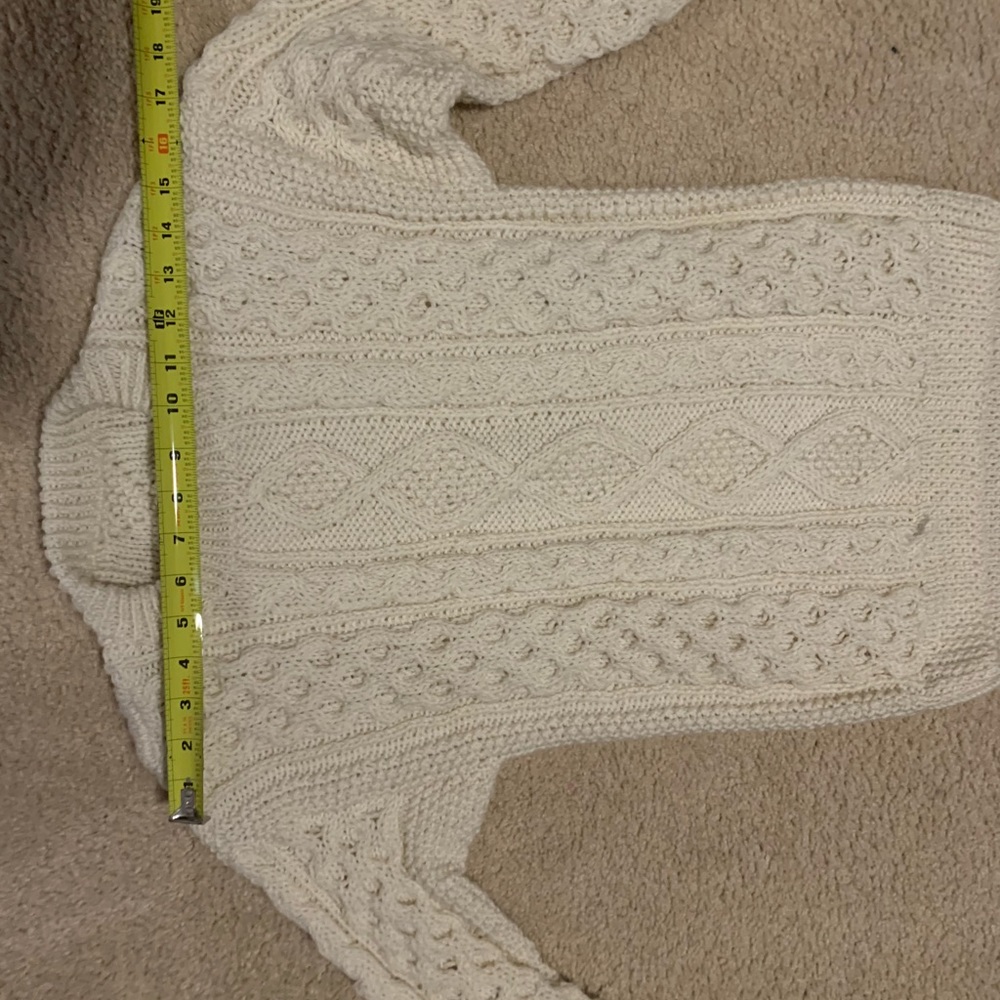 Hand made  wool sweater